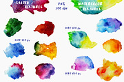 21 Watercolor splashes, a Background Graphic by KitsPix (Thumbnail 3 of 5)