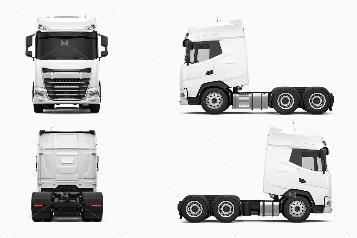 Truck Mockup 4, an Advertising Mockup by Mockupix (Photo 12 of 12)