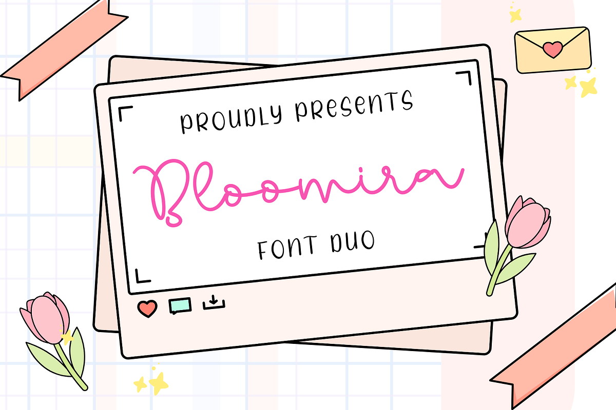 Bloomira, a Handwritten Font by BearyType Studio (Photo 1 of 5)