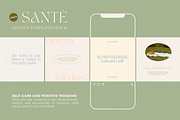 Self-Care Quotes CANVA IG Templates, a Social Media Template by Oksafox (Thumbnail 1 of 17)