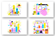 10 World Statistics Day Illustration, a Finance Illustration by denayunebgt (Thumbnail 2 of 4)