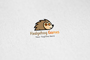 Hedgehog Games Logo, a Branding & Logo Template by Martin-Jamez (Thumbnail 3 of 4)