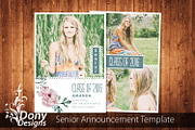 Senior Graduation Card -SE003, a Card Template by DonyDesigns (Thumbnail 2 of 2)