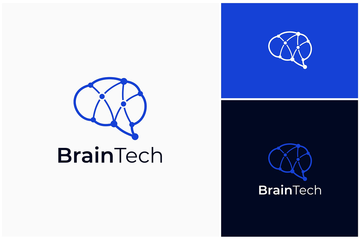 Human Brain Connection Logo, a Branding & Logo Template by ika trisiana