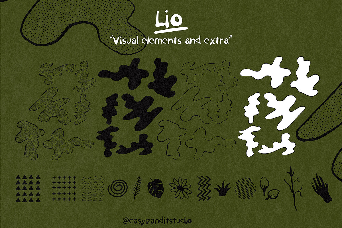 Lio Handwritten Font and Pattern, a Font by Easybandits (Photo 3 of 6)