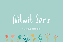 Nitwit Sans