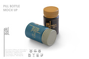 Pills Bottle Mockup, a Packaging Mockup by akropol (Thumbnail 7 of 10)