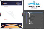 Brand Identity Design Templates, a Stationery Template by Design Fusion (Thumbnail 3 of 4)