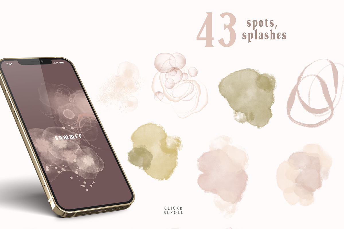 Magnolia Line Art collection, a Texture Illustration by Tiana Geo (Photo 7 of 16)