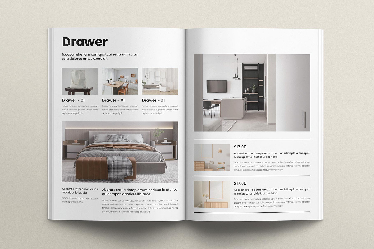 Product Catalog Template, a Magazine Template by E-Type (Photo 4 of 7)