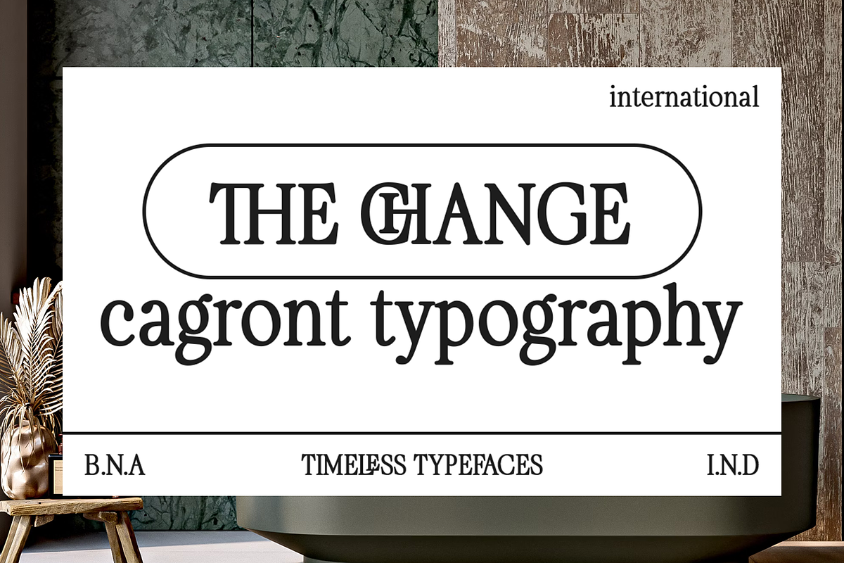 Cagront Serif, a Serif Font by studiobasic (Photo 6 of 10)