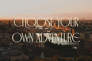 ED Checa - Elegant Serif, a Serif Font by Emyself Design (Thumbnail 2 of 9)