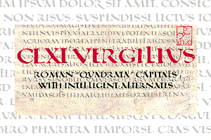 161 Vergilius, a Script Font by GLC Foundry