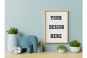 Kids frame mockup 016, a Household Mockup by vanitjan (Thumbnail 1 of 2)