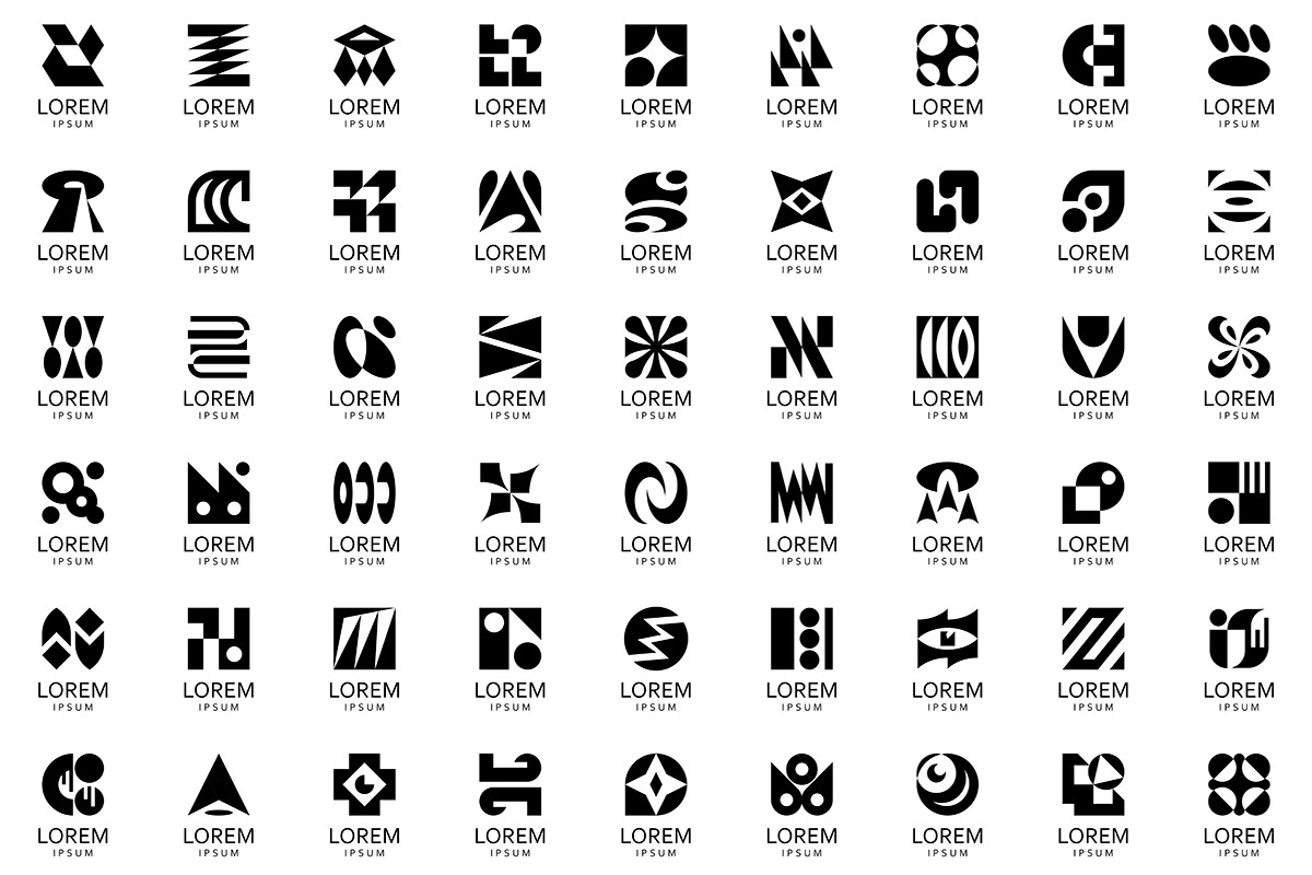 Abstract logos collection, a Graphic by NataliiaVolyk (Photo 3 of 4)
