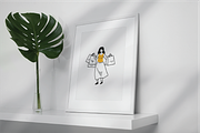 Shopping time Flat Illustration, a Person Illustration by Berdansabersama (Thumbnail 4 of 5)