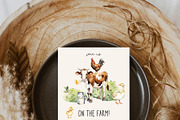 Farmhouse Harvest Watercolor Set, a Seasonal Illustration by Sunshine Art (Thumbnail 4 of 10)