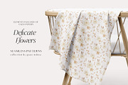 Floral Seamless Patterns & Cliparts, a Pattern Graphic by Grace Noboa Illustrations (Thumbnail 17 of 17)