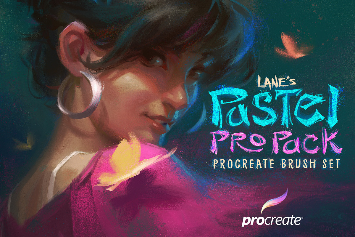 The Pastel Pro Pack, a Brush Add-On by Lane Draws (Photo 1 of 8)