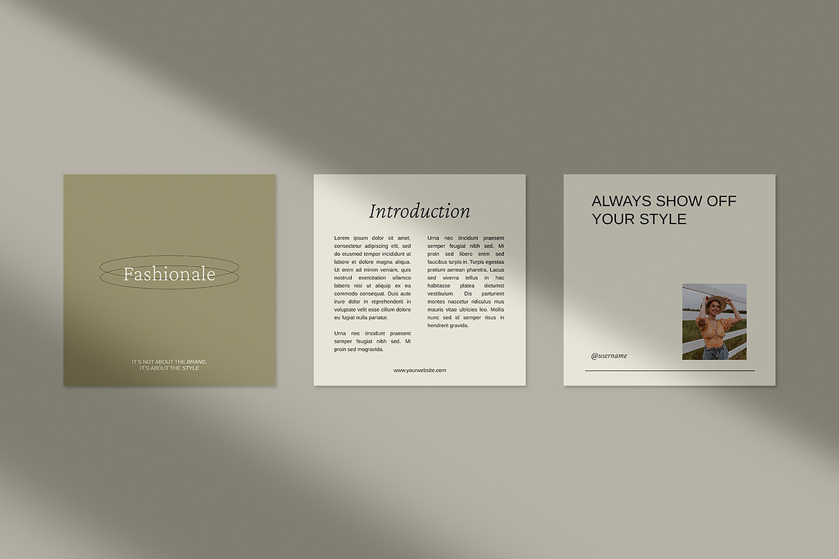 Anika - Fashion Social Media Pack, a Social Media Template by Neetlabs Studio (Photo 3 of 5)