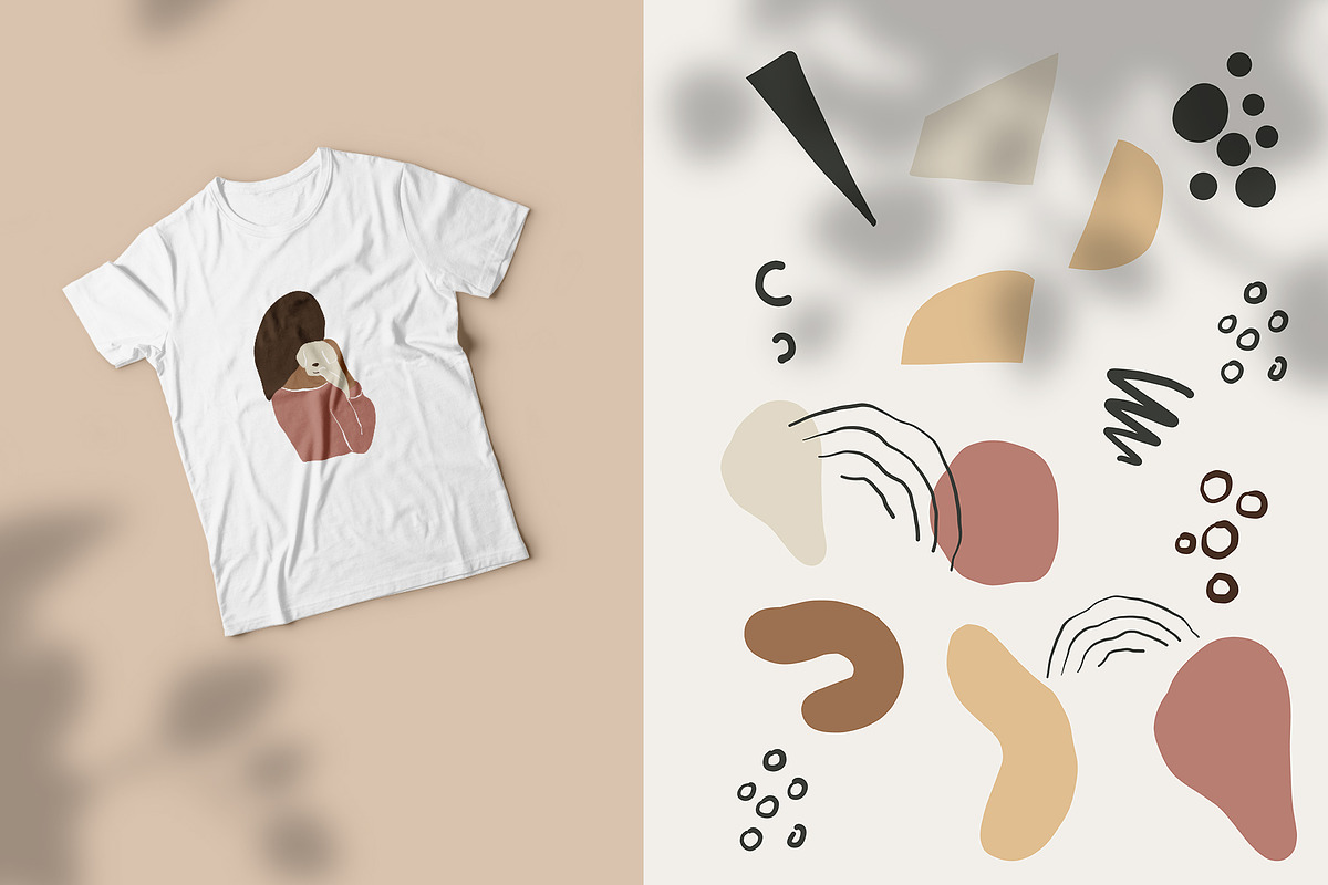Love dogs. Abstract collection, a Decorative Illustration by Spark Studio Brushes (Photo 3 of 11)