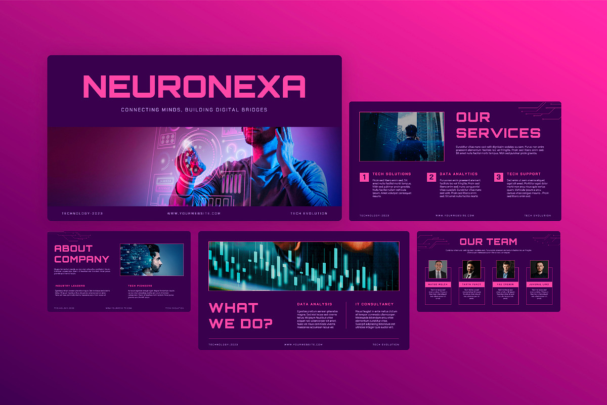 AI Technology Keynote Presentation, a Presentation Template by Kren Studio (Photo 3 of 8)