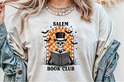 Salem Book Club Retro Halloween PNG, an Illustration by Sublimation Artist (Thumbnail 6 of 9)