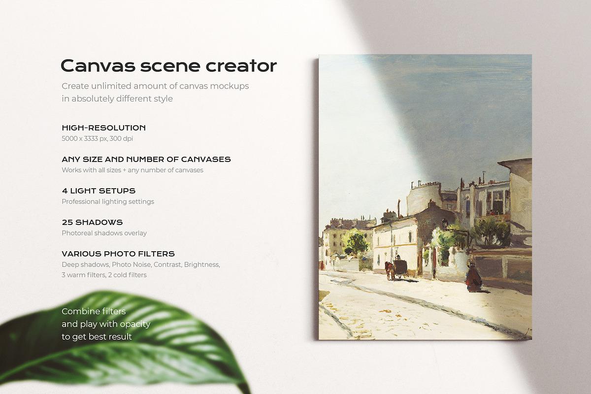 50 canvas mockup bundle creator kit, a Household Mockup by FoundImages (Photo 2 of 54)