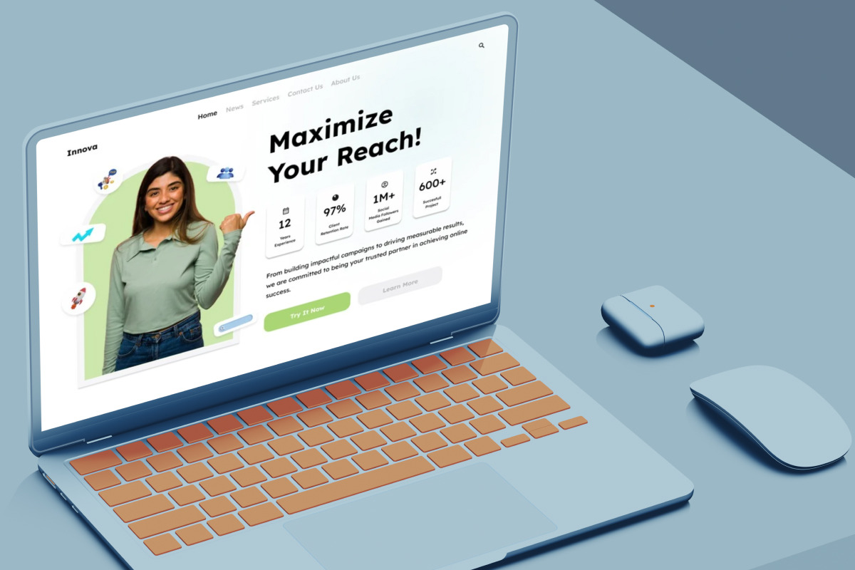 Innova - Creative Agency Landing, a Landing Page Template by productype1 (Photo 5 of 5)