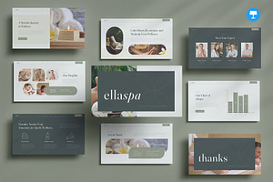 Spa & Wellness Keynote, a Presentation Template by Pixslides