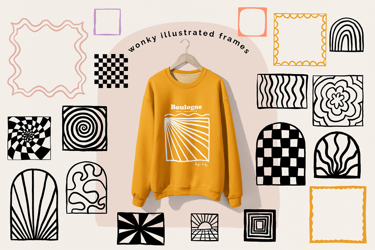 Naive Art Clipart + Posters, an Object Graphic by angelainthefields (Photo 9 of 17)