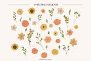 Summer flowers vector patterns, a Pattern Graphic by Katerina.Sea.Design (Thumbnail 8 of 10)