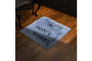 Square fur rug mockups., a Mockup by moqirynart (Thumbnail 4 of 16)