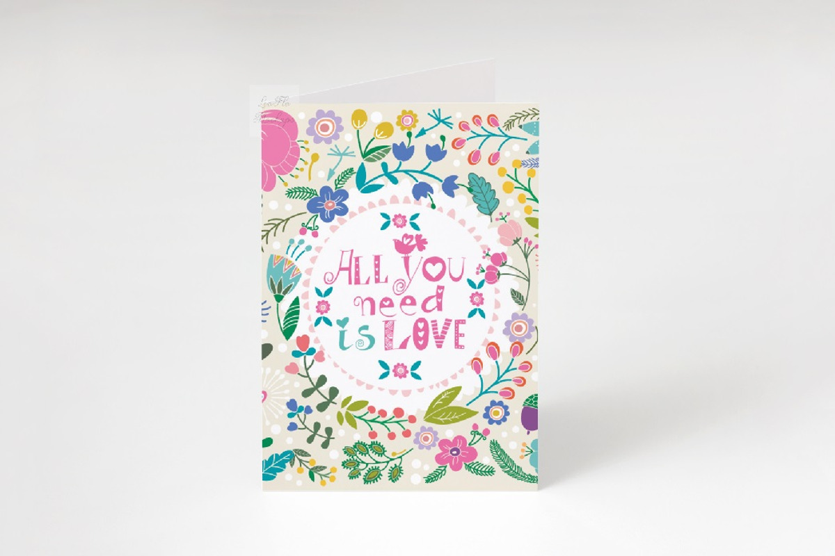 5x7 Greeting card mockup invitation, a Product Mockup by Leo Flo Mockups (Photo 5 of 6)