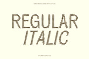 Mikea Bricks, a Sans Serif Font by Craft Supply Co. (Thumbnail 3 of 8)