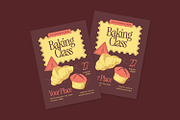 Baking Class - Flyer, a Brochure Template by Izdihaar_Studio (Thumbnail 3 of 3)