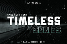 Timeless Series - Sans Serif Font