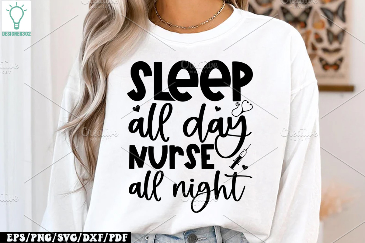 Nurse SVG Bundle, Nurse Quotes SVG, a Graphic by Designer302 (Photo 30 of 32)