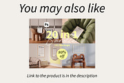 Framed Poster Mockup Bundle MADONNA, a Household Mockup by Bonumo (Thumbnail 10 of 10)