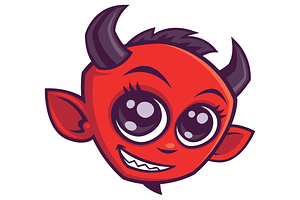 Cute Cartoon Devil