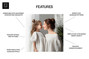 Mom & Child Outfit Mockup (PSD), a Shirt Mockup by 1001 mockups (Thumbnail 2 of 11)