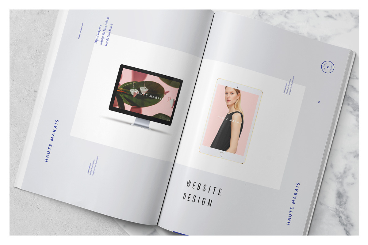 Marais Guidelines & Brand Sheet, a Brochure Template by Studio Standard (Photo 4 of 14)