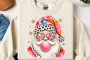 Trendy Christmas Santa Bubblegum PNG, a Seasonal Illustration by Canvas Craft (Thumbnail 2 of 6)