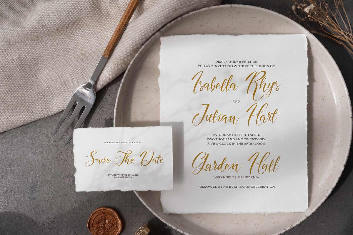 Nomesyl Bridella Beauty Calligraphy, a Script Font by Denustudios (Photo 4 of 12)