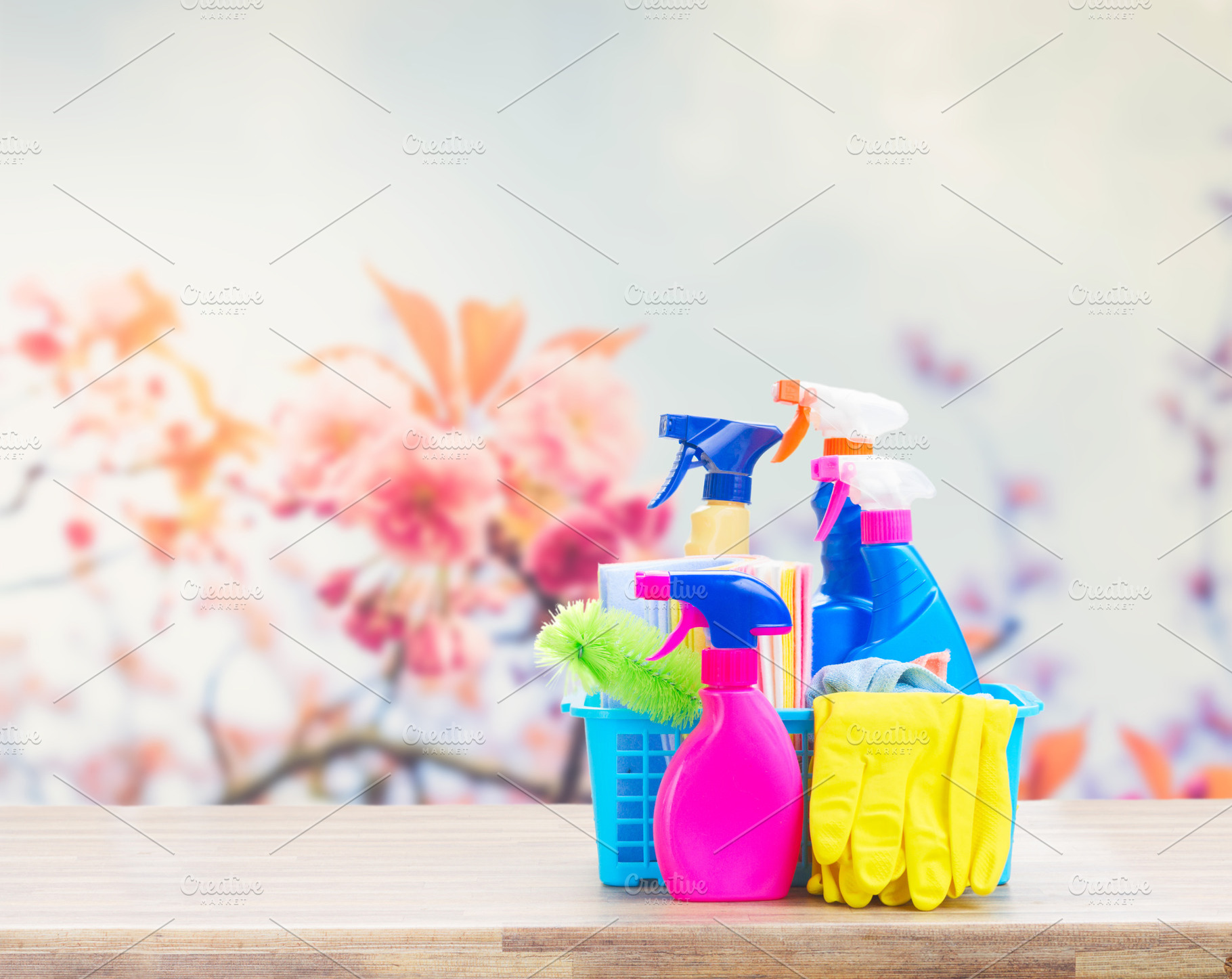 Spring cleaning concept featuring cleaning, spring, and clean, a Nature Photo by Neirfy