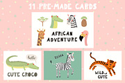 Safari Adventure Animal Graphics, an Animal Illustration by sceptical cactus (Thumbnail 12 of 15)