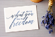 Michaela Script, a Script Font by Dhan Studio (Thumbnail 6 of 6)