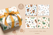 Dinosaur Birthday collection, an Animal Illustration by JulzaArt (Thumbnail 5 of 8)