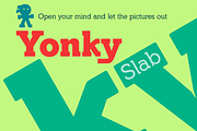 Yonky Slab -8 fonts- 34% off, a Slab Serif Font by deFharo (Thumbnail 7 of 7)