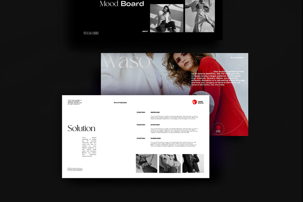 WASO | Brand Proposal, a Presentation Template by Studio Industry (Photo 10 of 10)